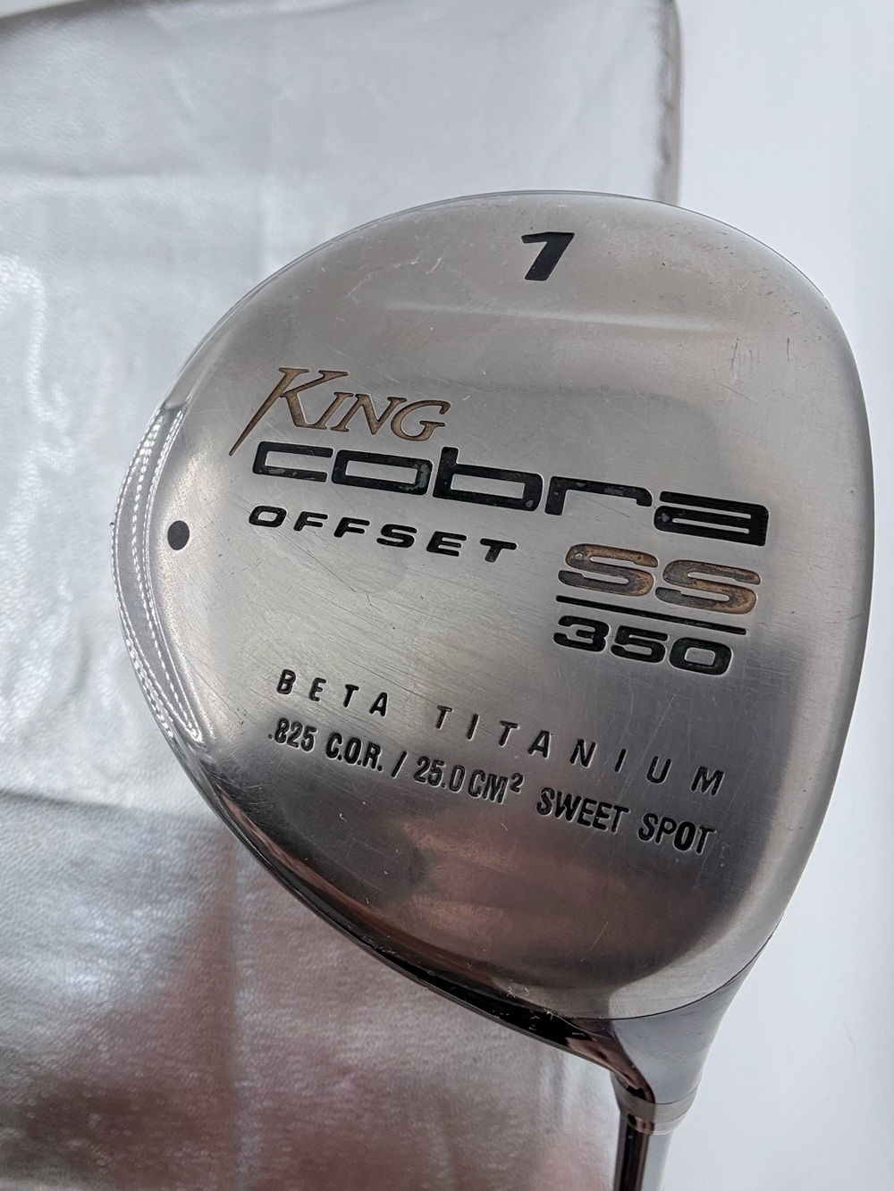 King Cobra Offset SS 350 Beta Titanium Driver RH Graphite Shaft 43” Ladies Flex